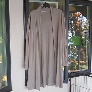 Two Danes long cardigan, light-weight, linen/cotton